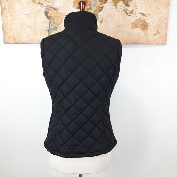 Black quilted winter vest - Andrew Marc brand - Picture 4 of 11